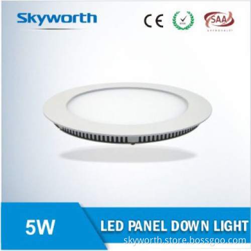 2014 newest 5W reliable quality LED panel down light